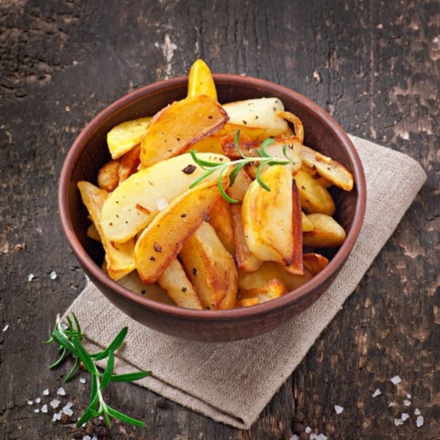 Roasted Lemon Potatoes.