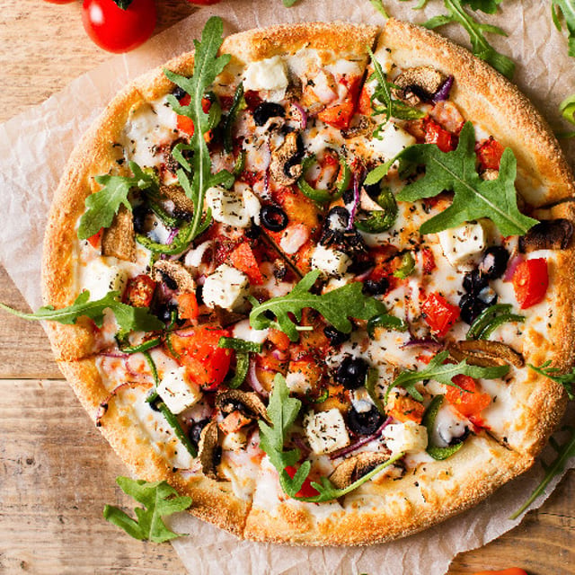 Greek Pizza.