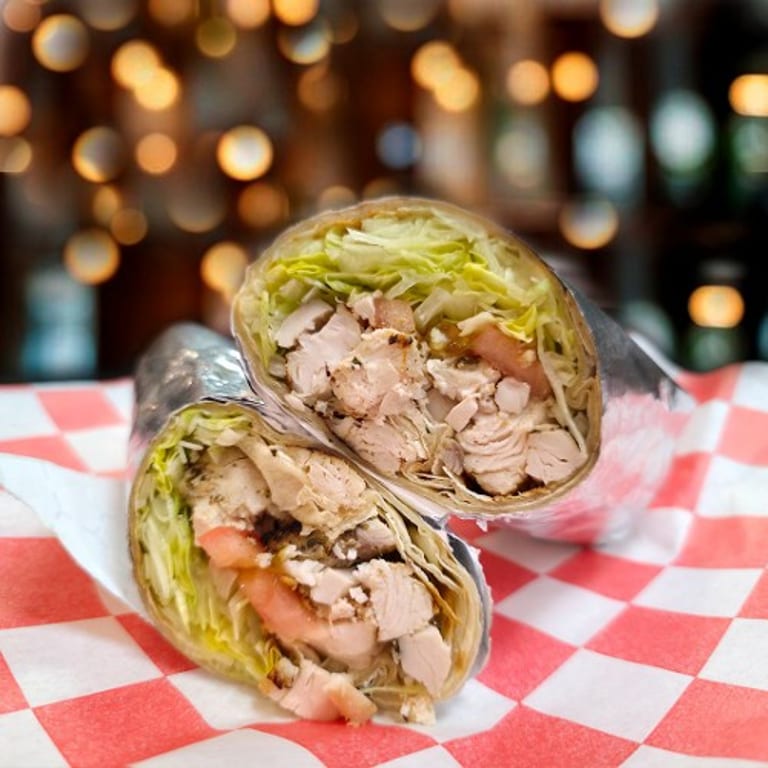 Grilled Chicken Wrap Delight