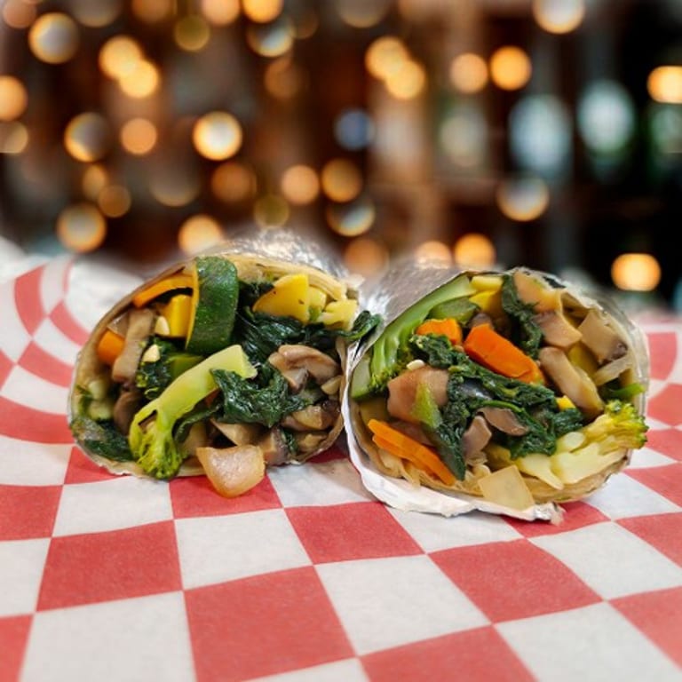 Savor Our Veggie Wrap