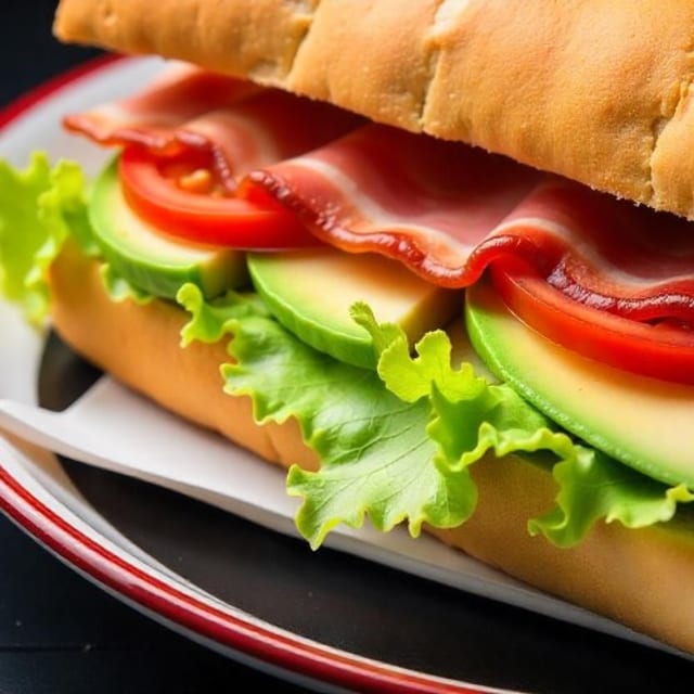 BLT with Avocado.