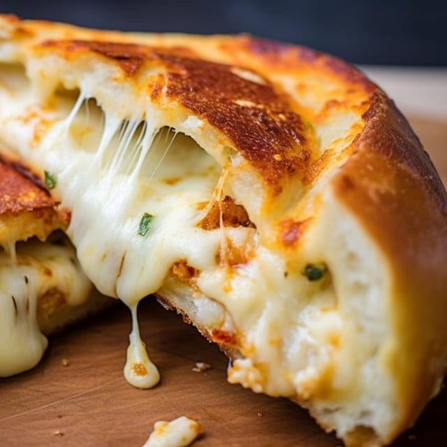Crispy Chicken Calzone.