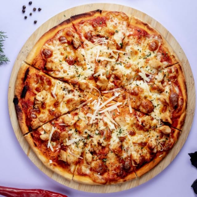 Buffalo Chicken Pizza.