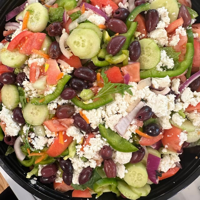 Choriatiki Salad.