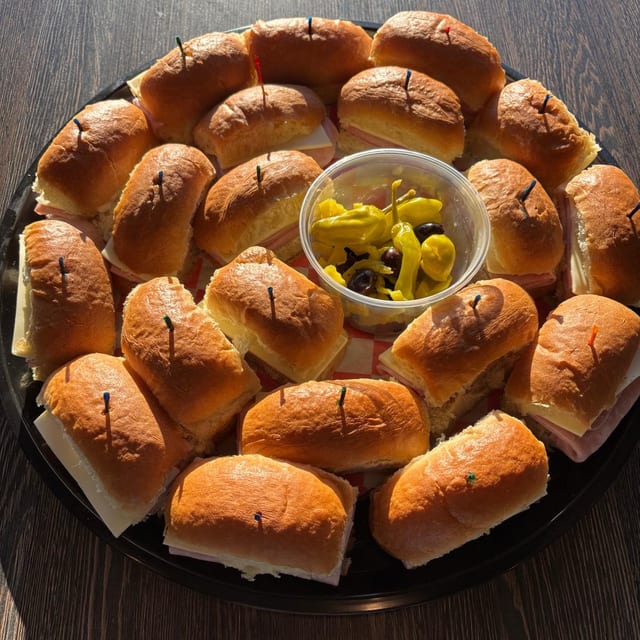 Breakfast Sandwich Tray.