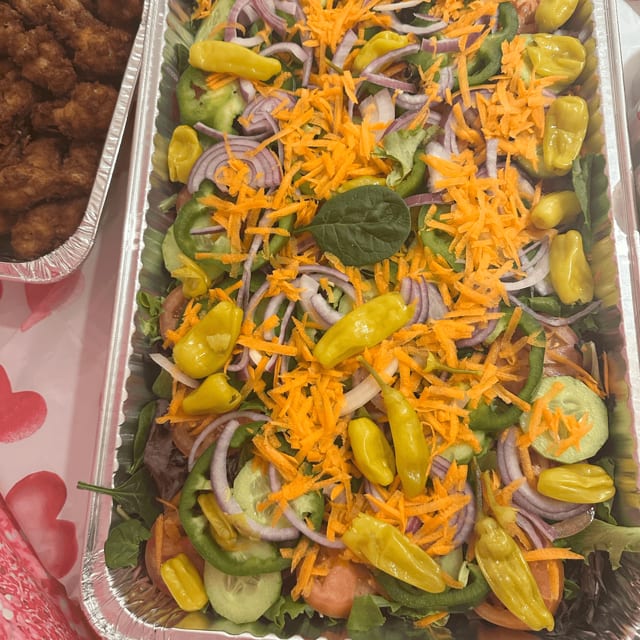 Garden Salad Tray.