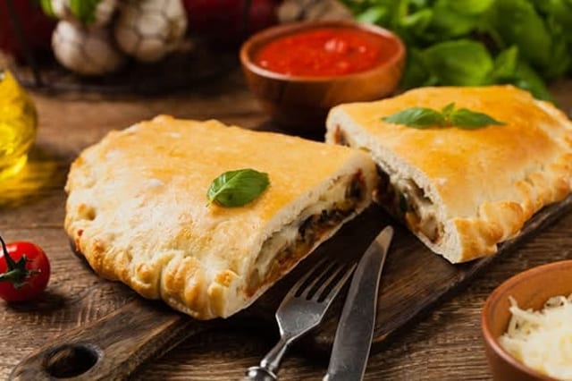 Veggie Calzone.