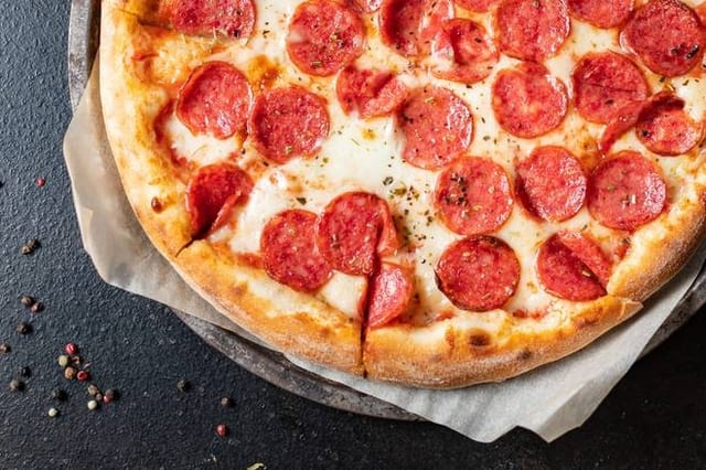 1 Topping Pizza.