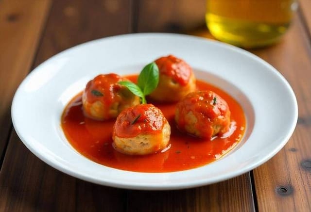 Meatballs & Sauce.