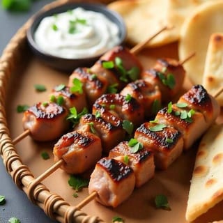 Pork Souvlaki Skewers (2)